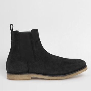 All Saints Black Reiner Chelsea Boot